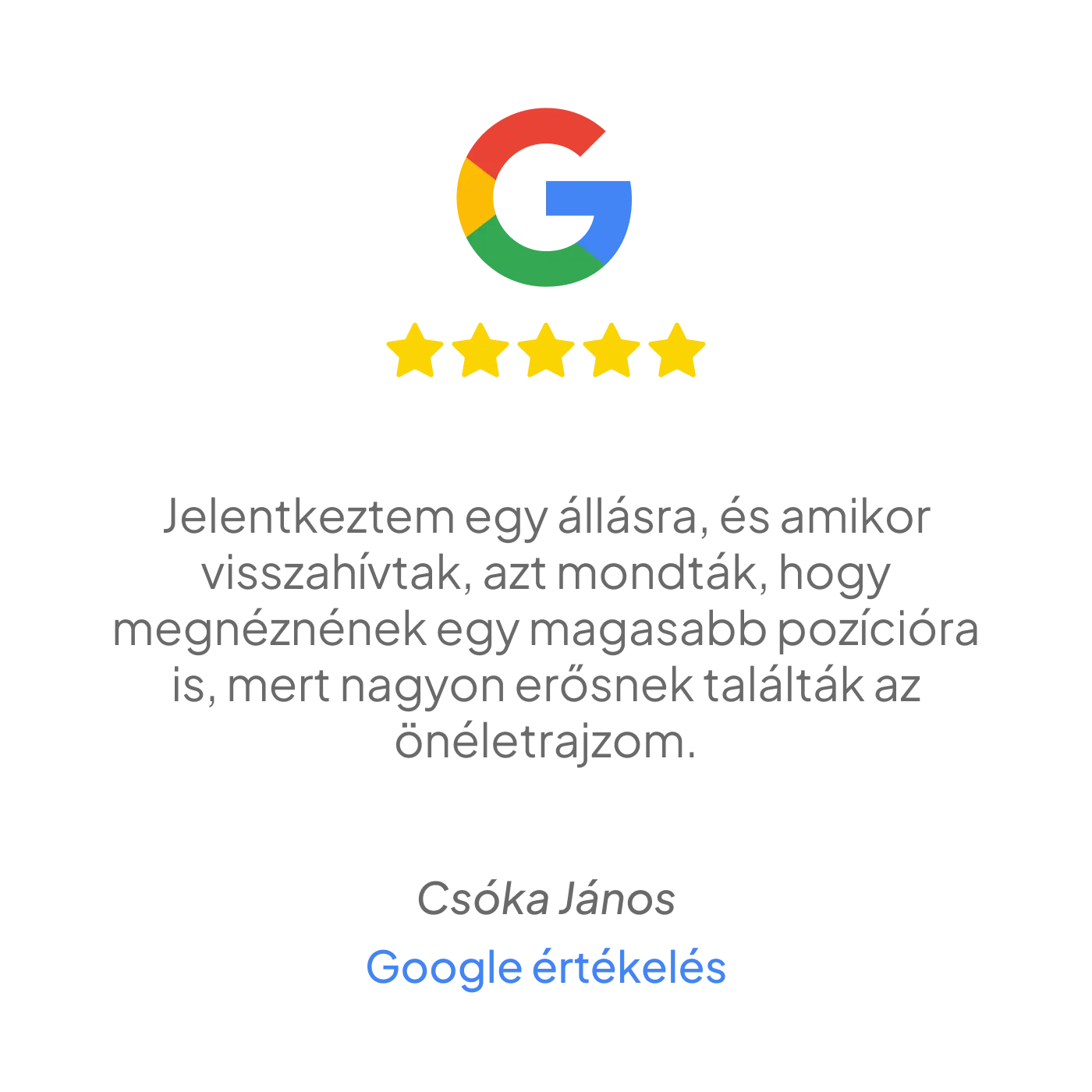 ATS-barát önéletrajz dokumentum